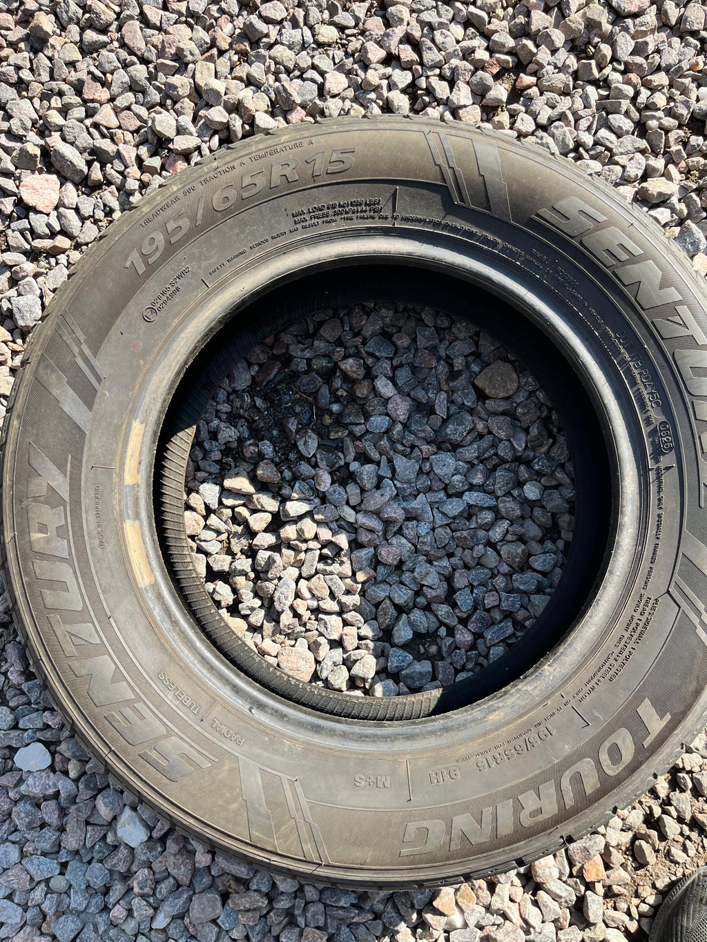 95/65R15 Single (1 Used Tire)  Sentury Sentury Touring