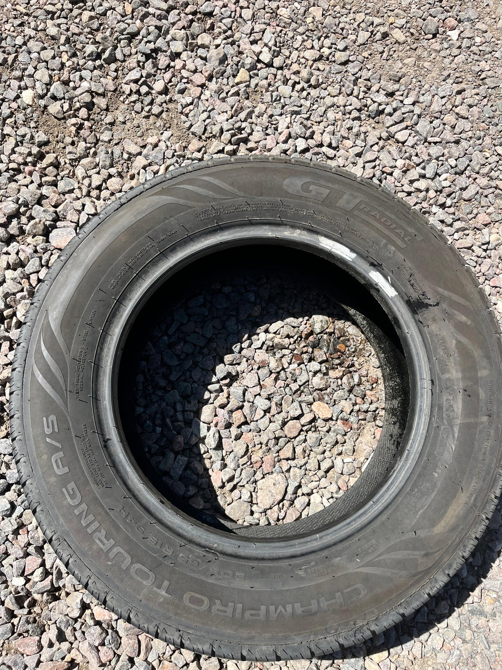 205/65R15 Single (1 Used Tire)  GT Radia Champions Touring