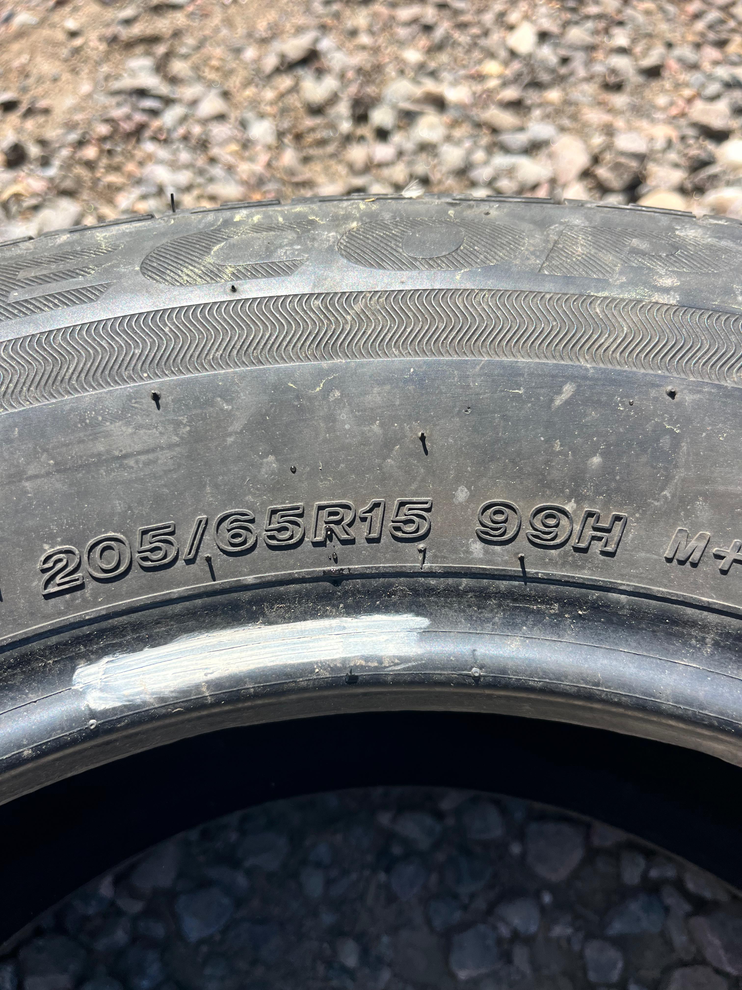 205/65R15 Single (1 Used Tire) Bridgestone Ecopia