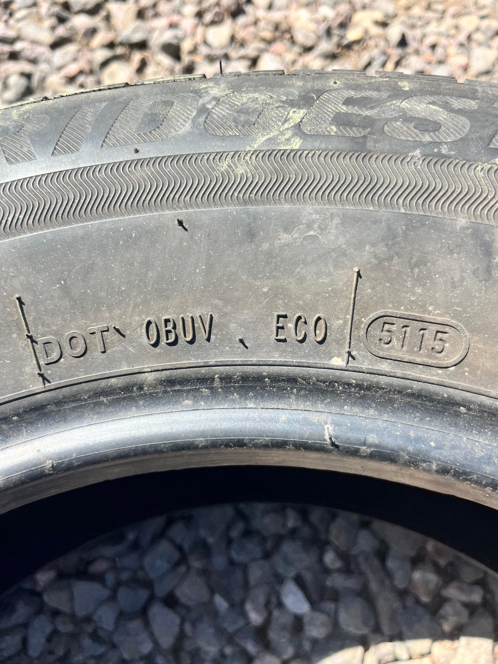 205/65R15 Single (1 Used Tire) Bridgestone Ecopia