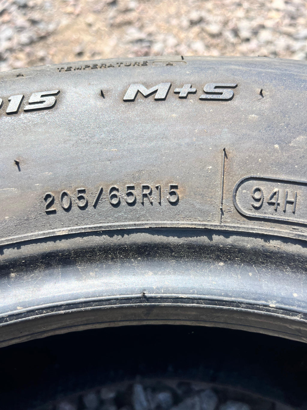 255/35ZR20 Single (1 Used Tire) Mastercraft Stratus AS