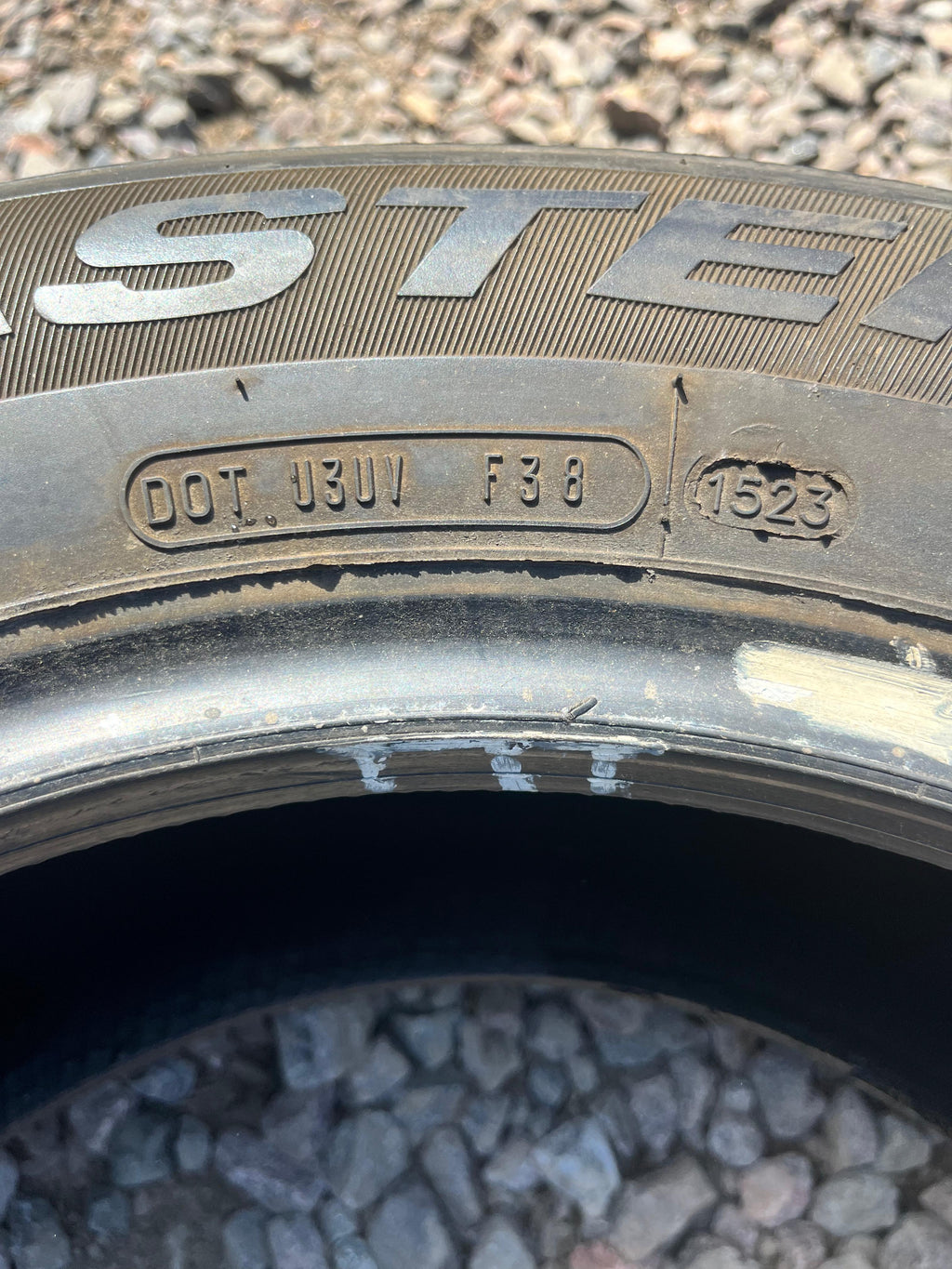 255/35ZR20 Single (1 Used Tire) Mastercraft Stratus AS
