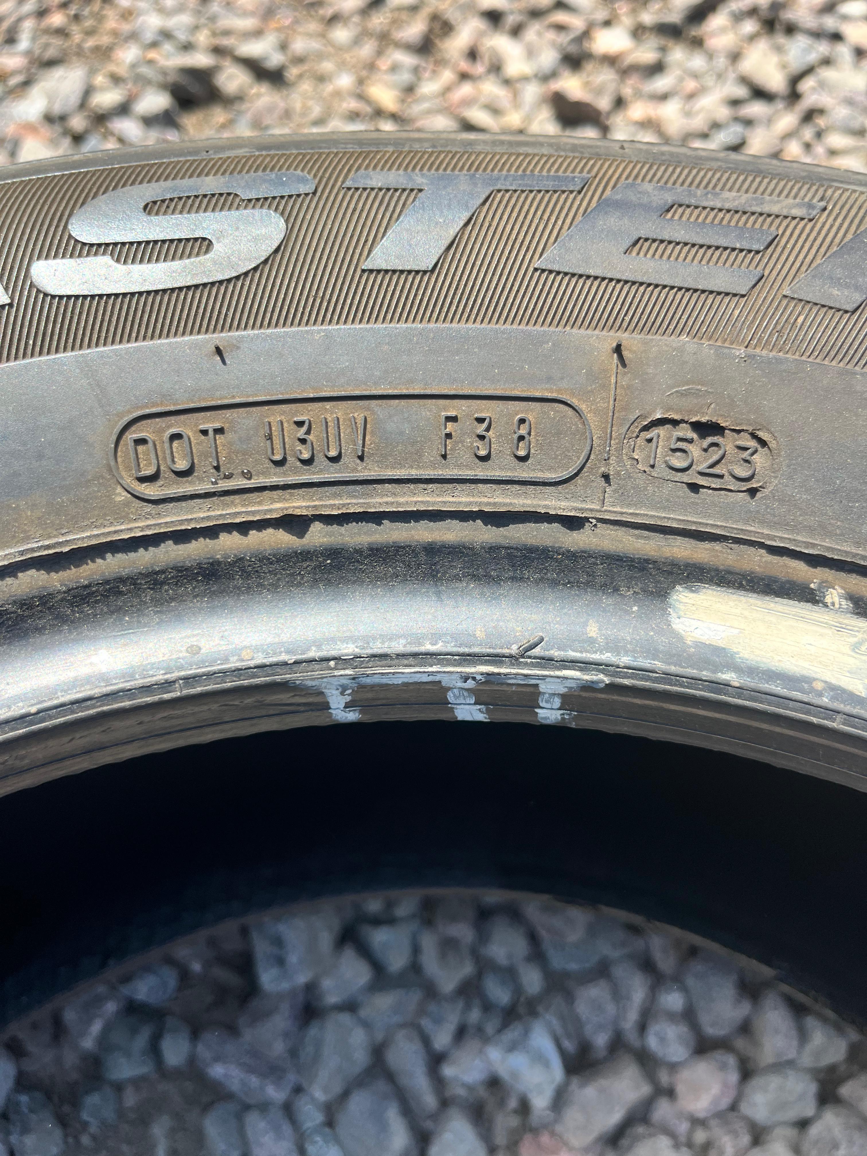 255/35ZR20 Single (1 Used Tire) Mastercraft Stratus AS