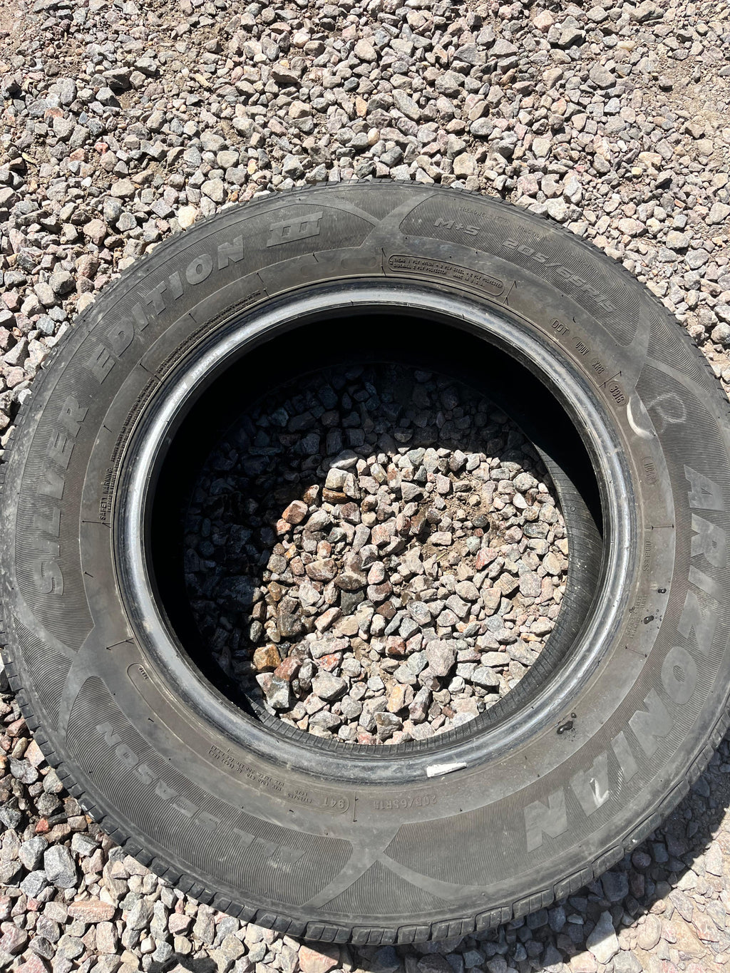 205/65R15 Single (1 Used Tire) Arizona Silver Edition 3
