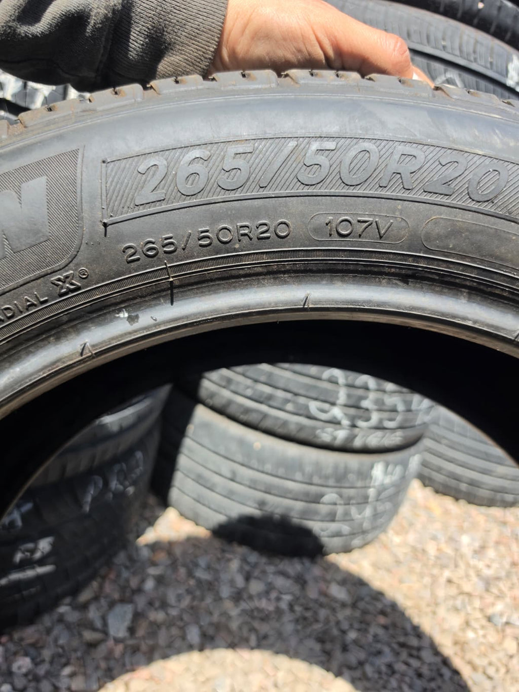 265/50R20 Single (1 Used Tire) Michelin Premier LTX