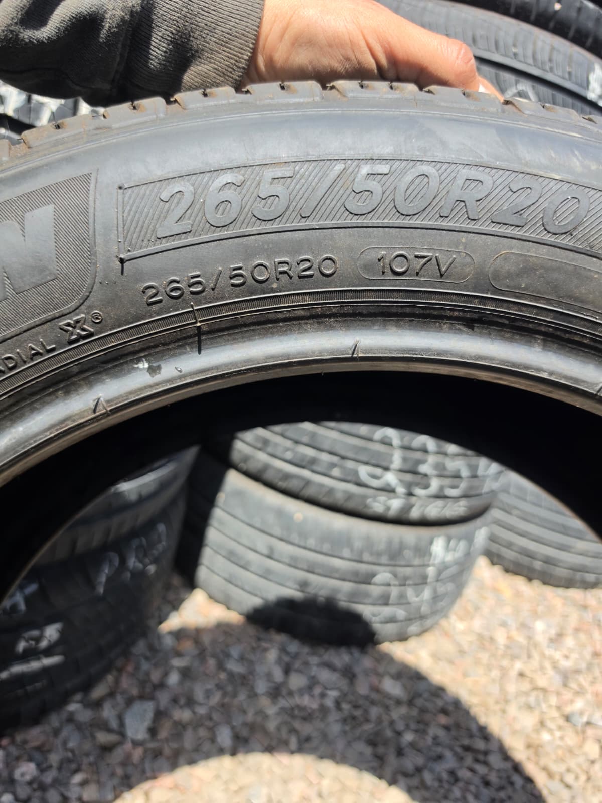 265/50R20 Single (1 Used Tire) Michelin Premier LTX
