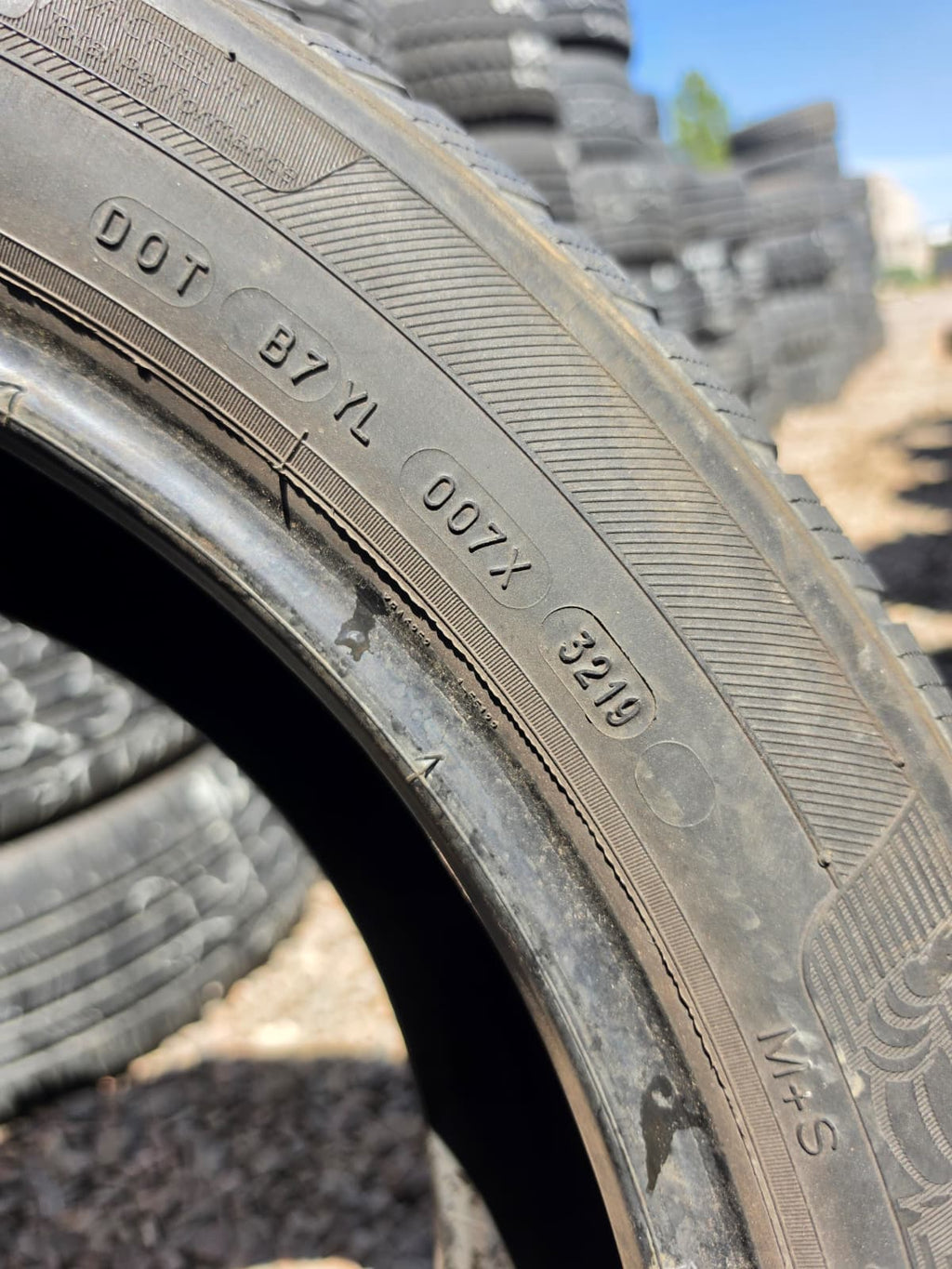 255/50R20 Single (1 Used Tire)  Michelin Defender LTX