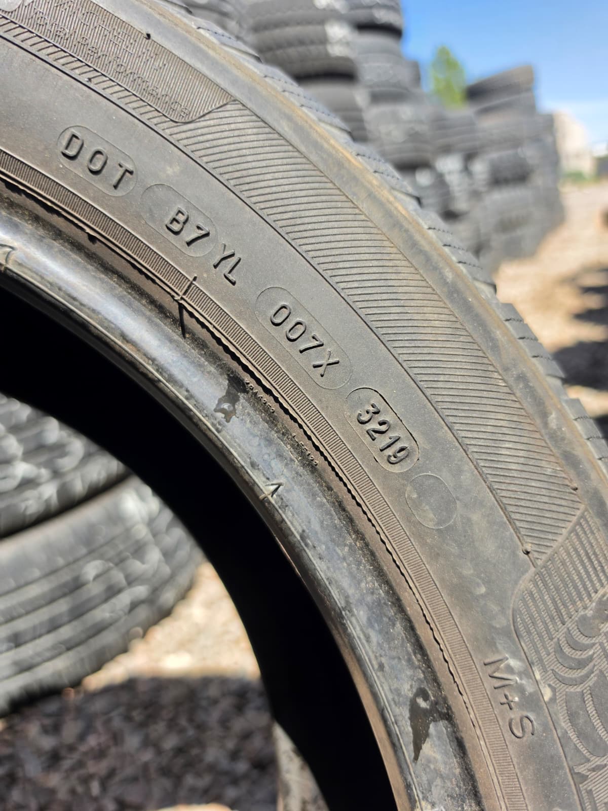 255/50R20 Single (1 Used Tire)  Michelin Defender LTX