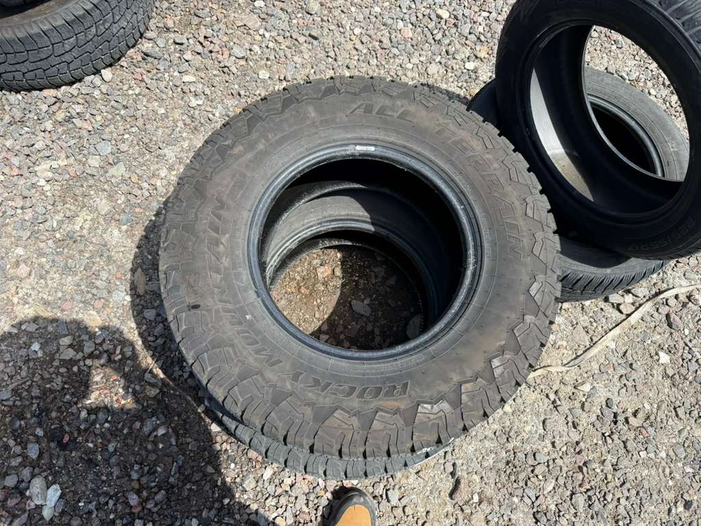 265/70R16 Pair (2 Used Tires) Rocky Mountain All Terrain