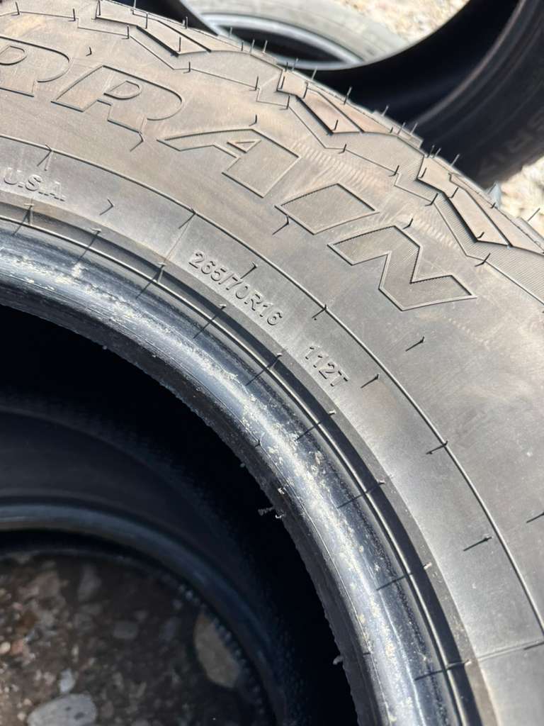 265/70R16 Pair (2 Used Tires) Rocky Mountain All Terrain