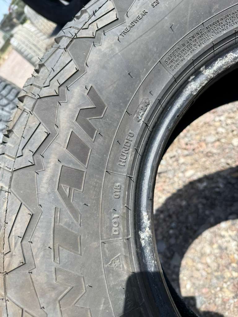 265/70R16 Pair (2 Used Tires) Rocky Mountain All Terrain