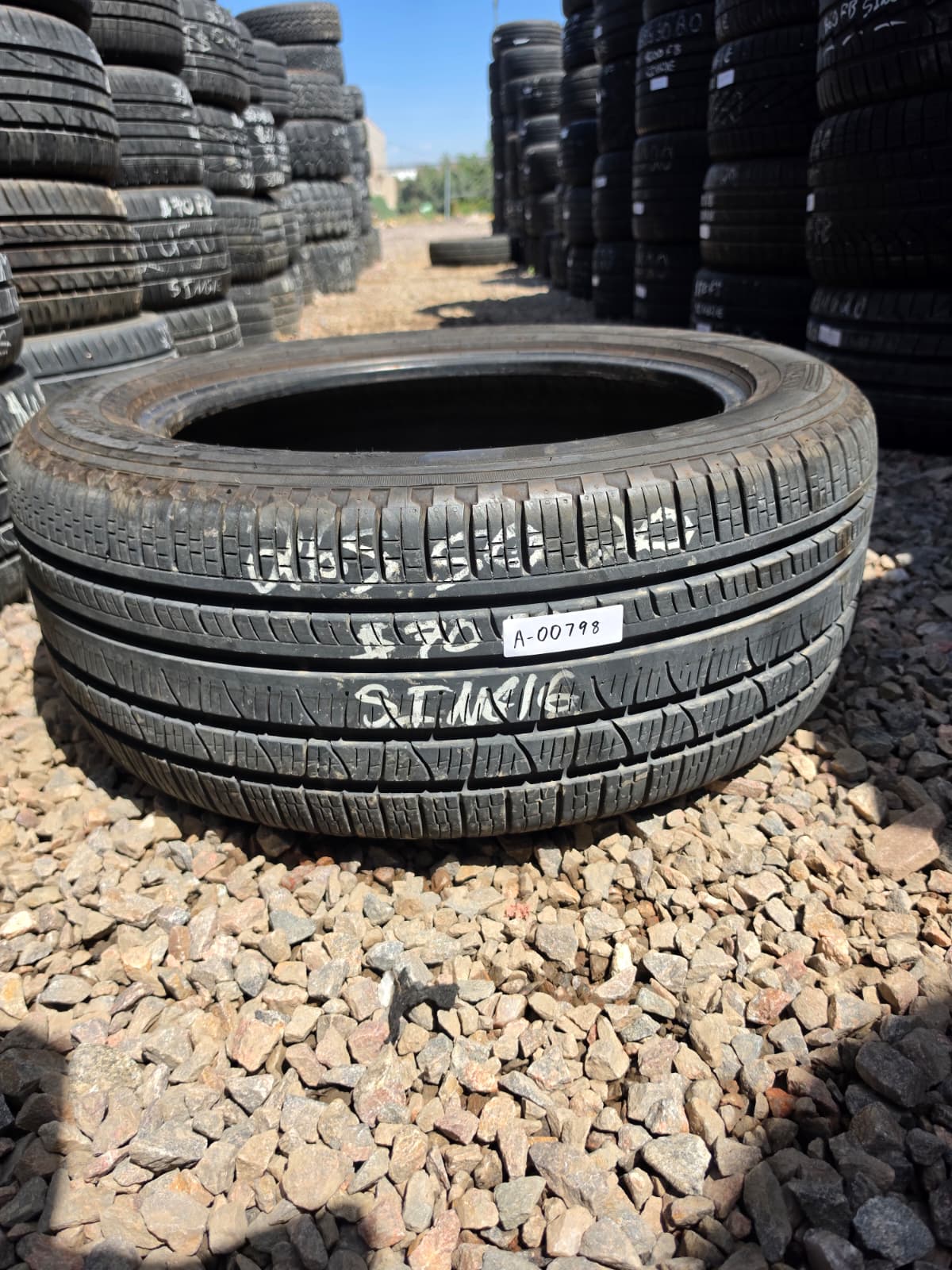 265/50R20  Single (1 Used Tire) Pirelli Scorpion Verde