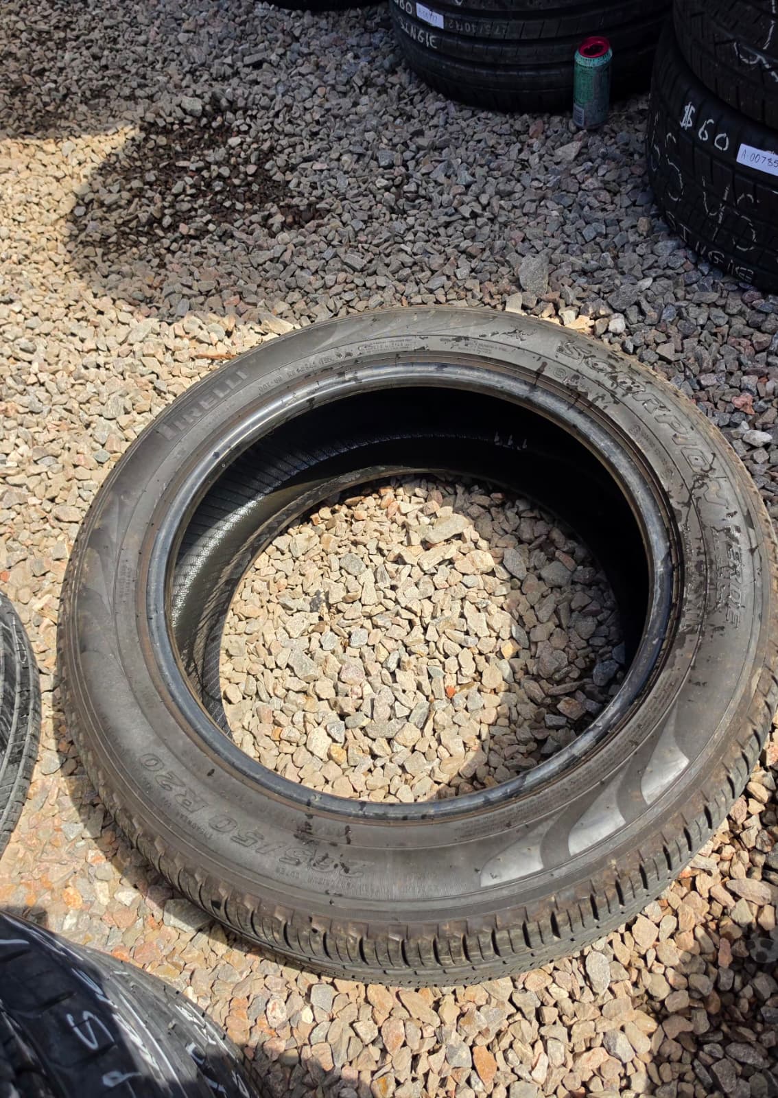 265/50R20  Single (1 Used Tire) Pirelli Scorpion Verde