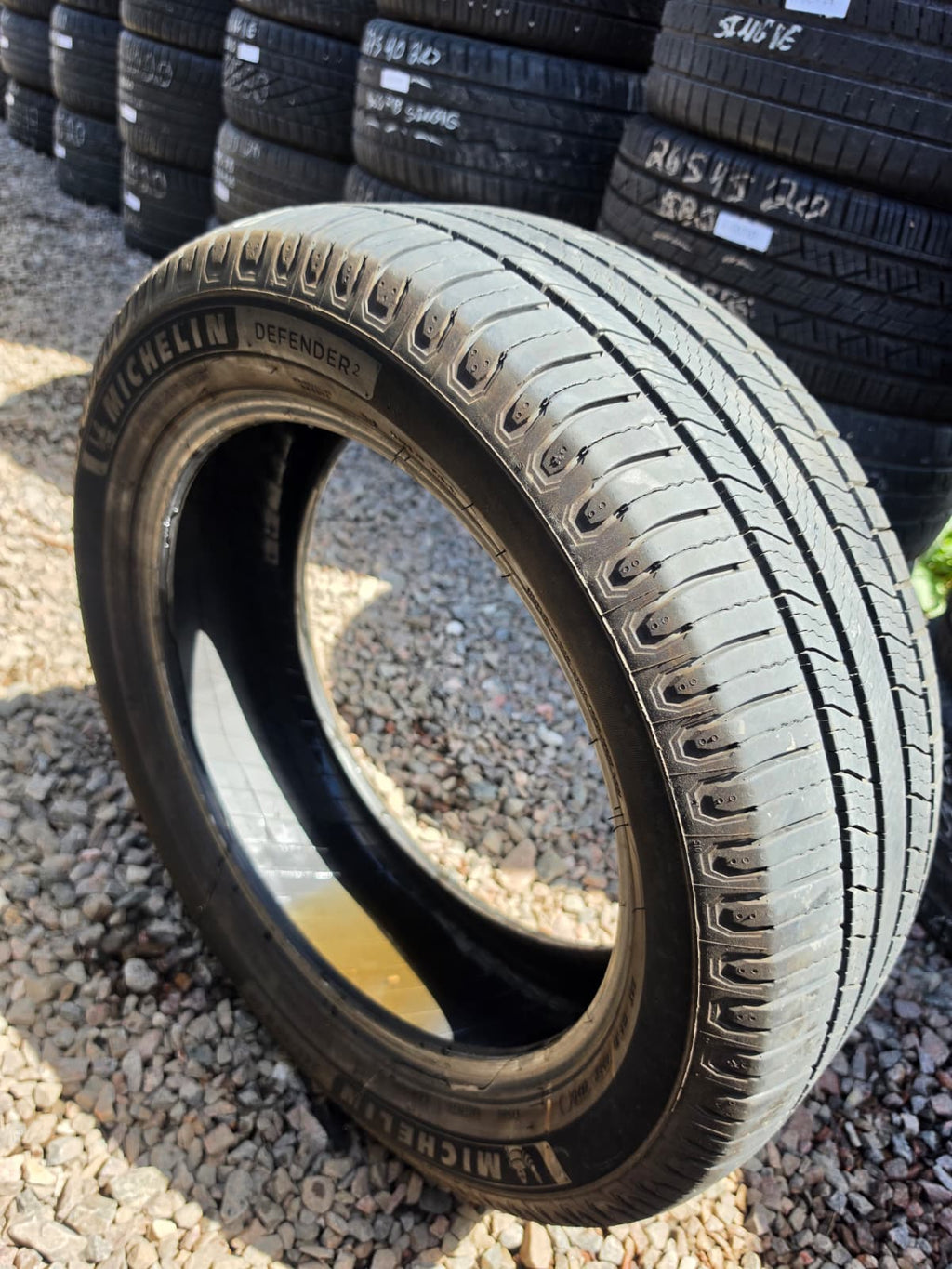 245/50R20  Single (1 Used Tire) Michelin Defender2