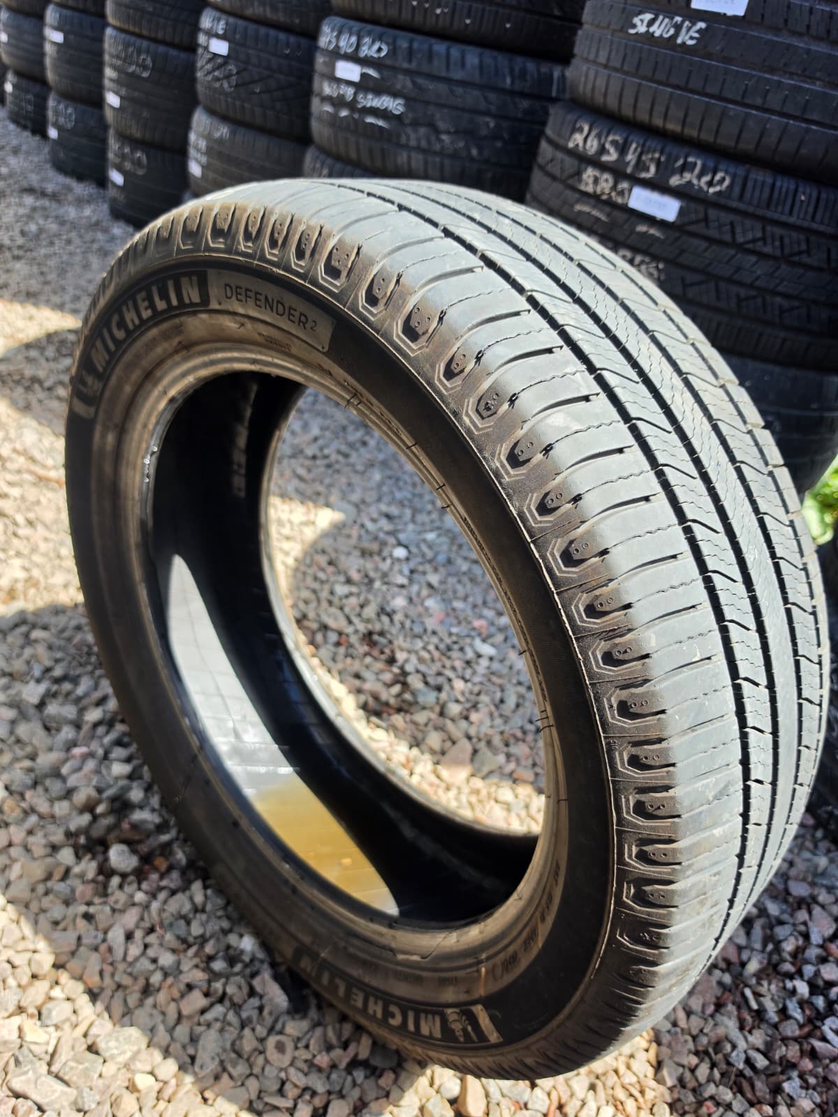 245/50R20  Single (1 Used Tire) Michelin Defender2
