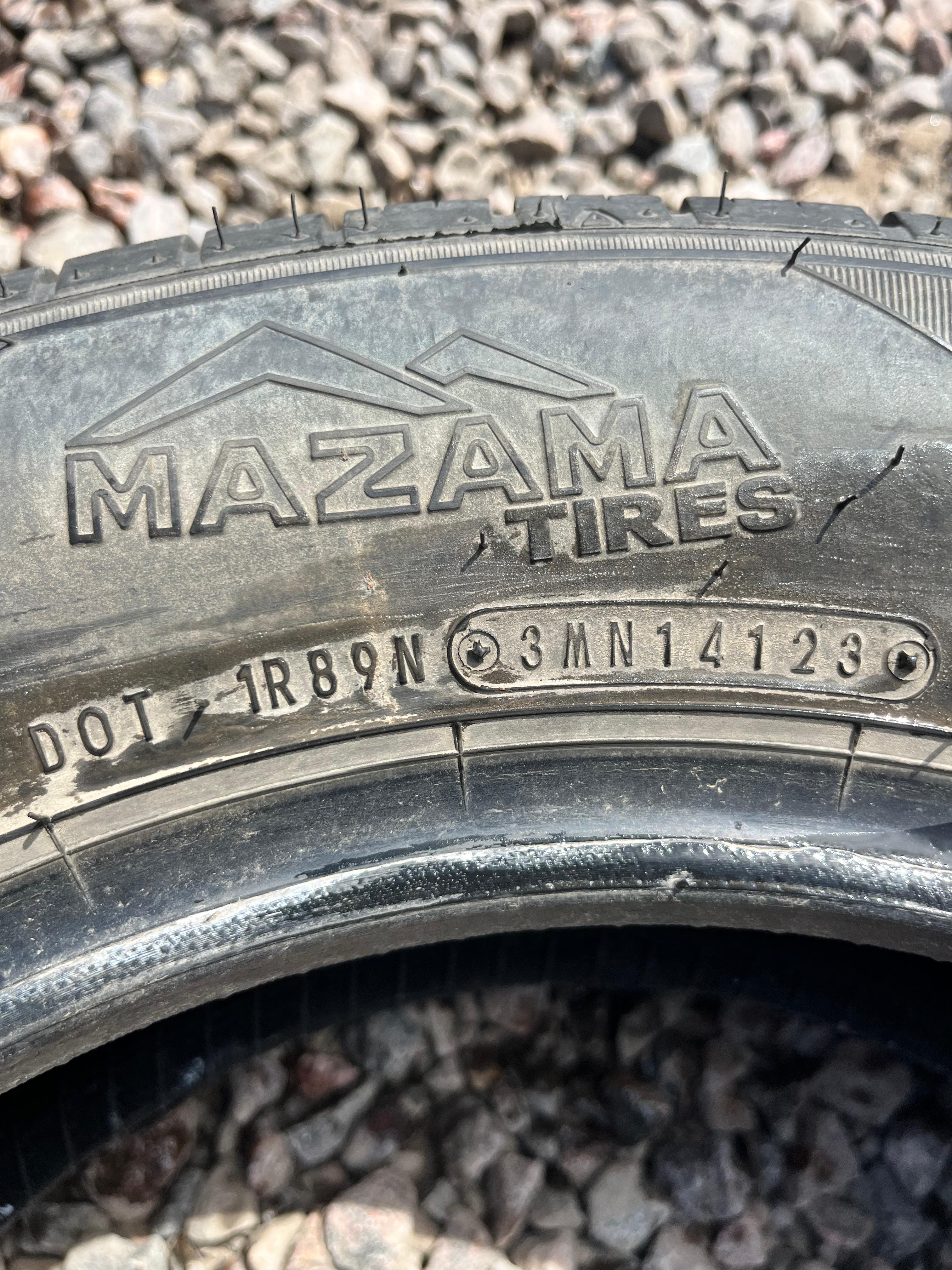 195/65R15 Single (1 Used Tire) Maxama Tires Reputation Touring