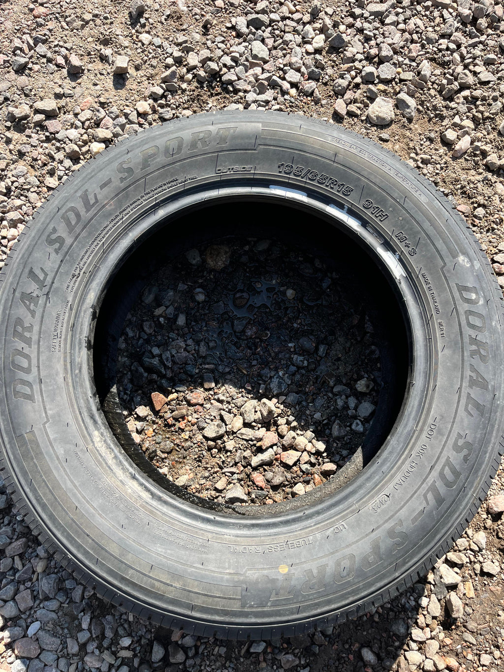 195/65R15 Single (1 Used Tire) Doral Doral SDL Sport