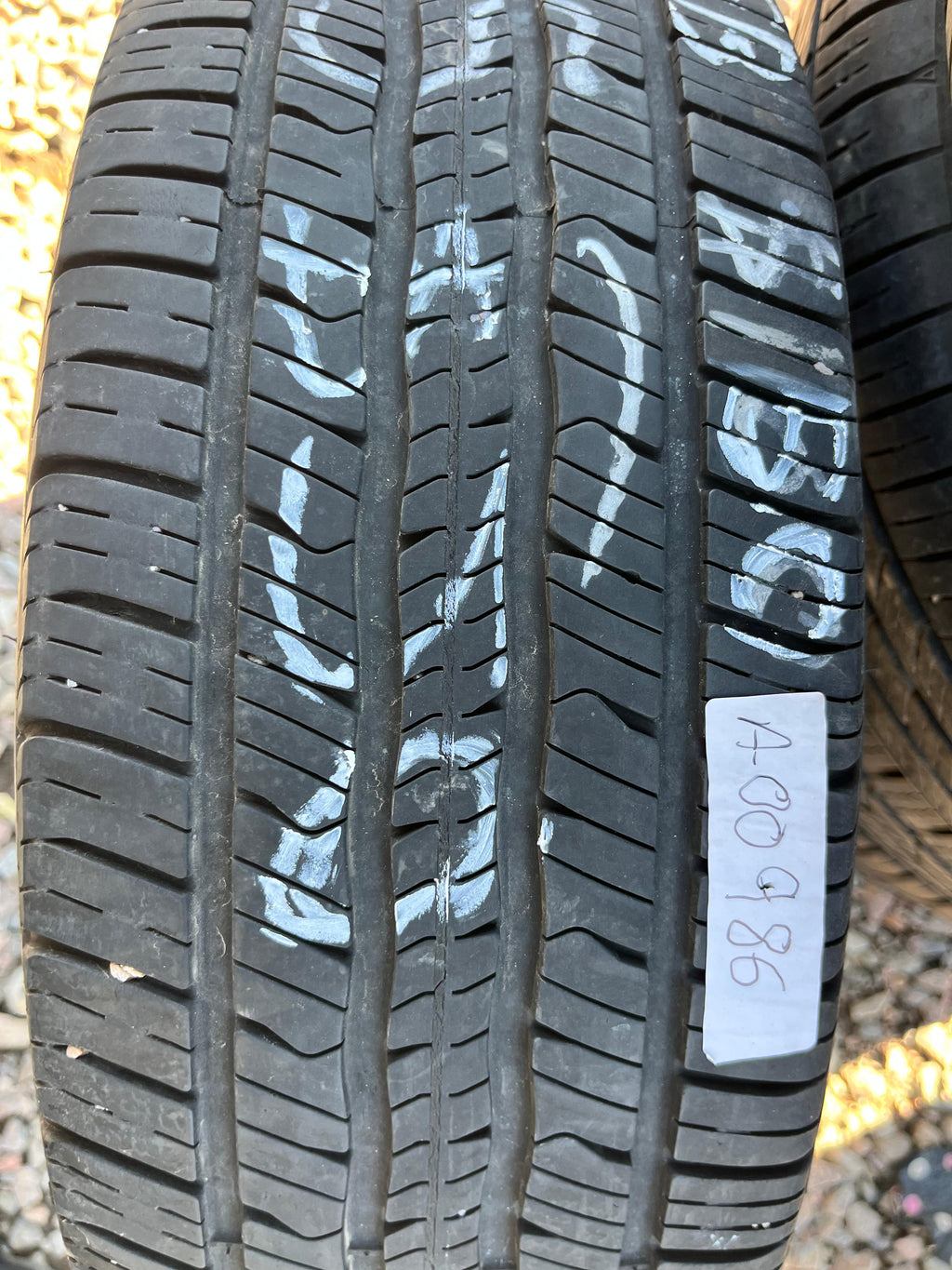 255/35ZR20 Single (1 Used Tire) BFGoodrich Advantage Control