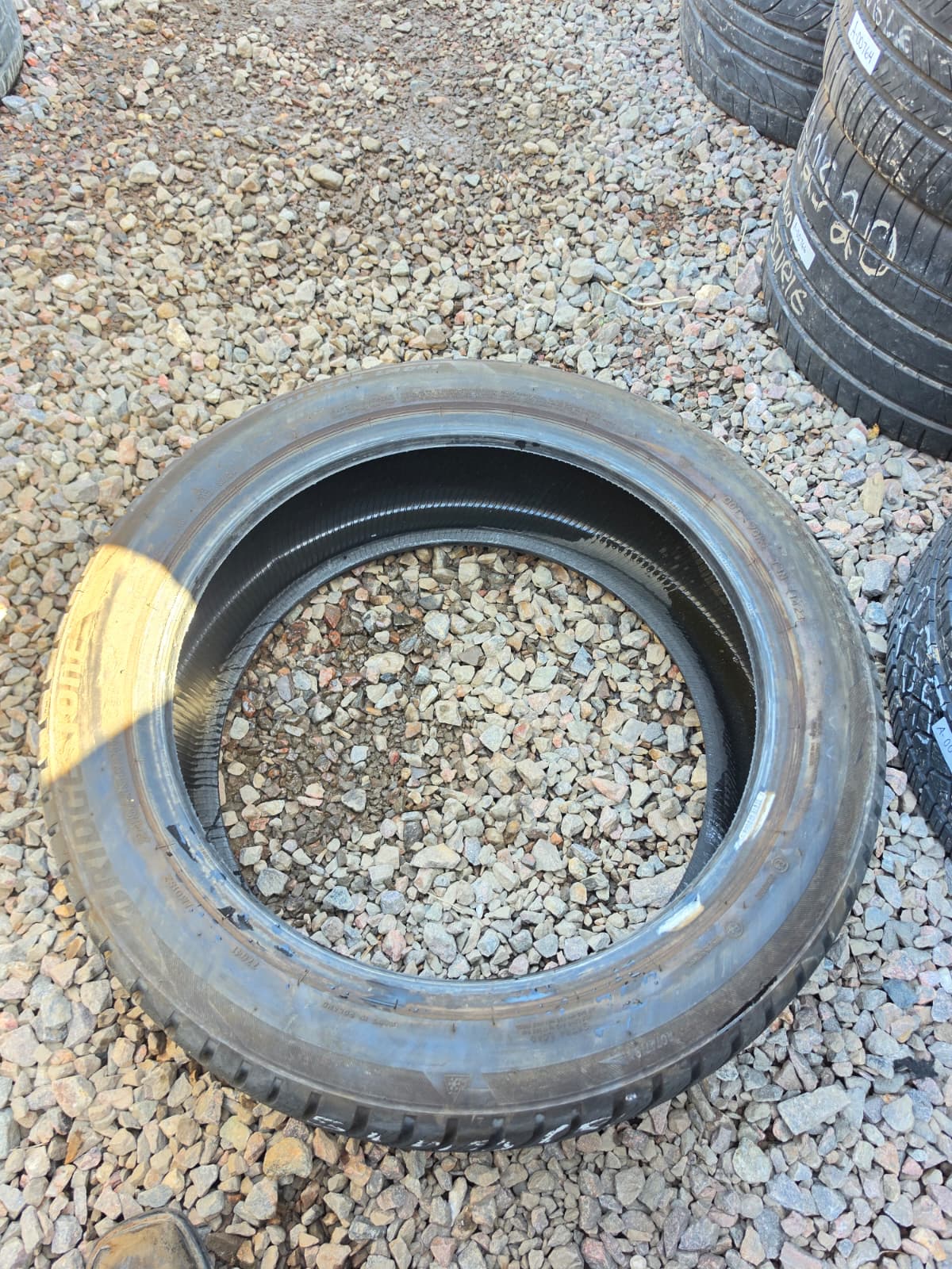 245/45R20  Single (1 Used Tire) Bridgestone Blizzak LM 001