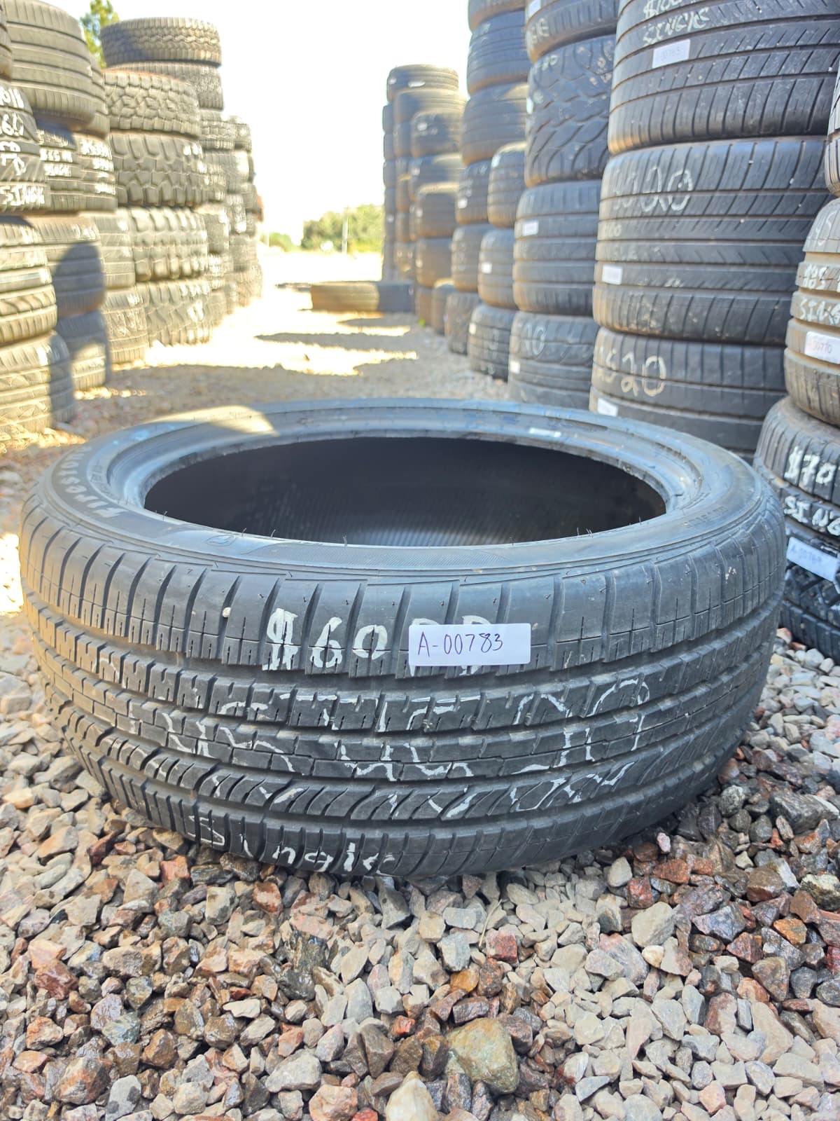 245/45R20 Single (1 Used Tire) FireStone FireHawk GT