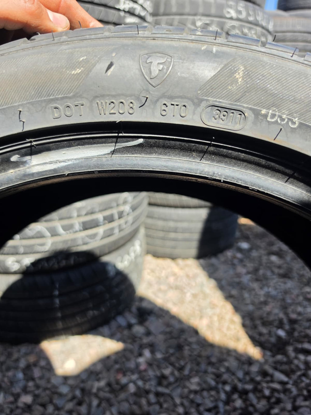 245/45R20 Single (1 Used Tire) FireStone FireHawk GT