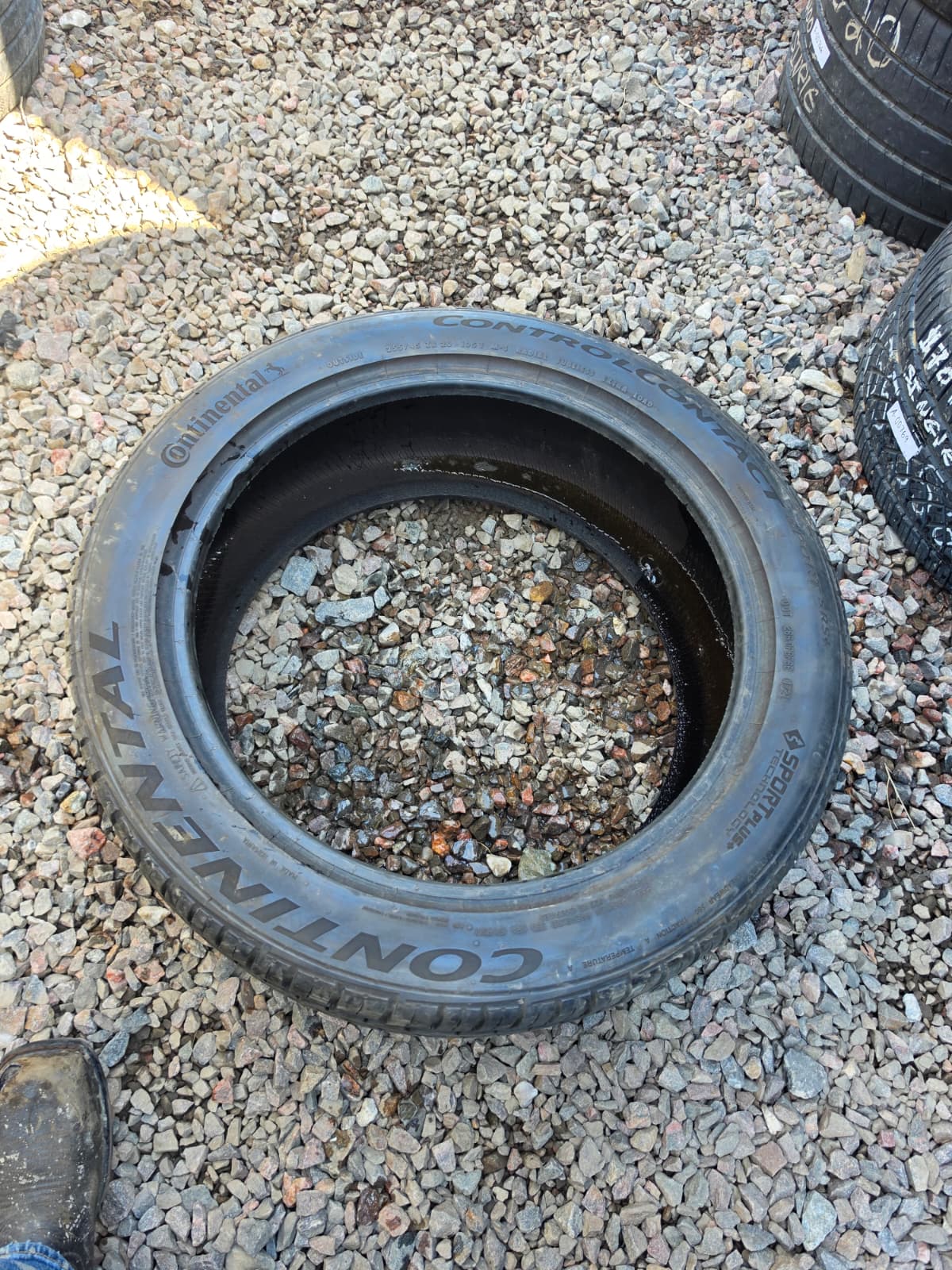 255/35ZR20 Single (1 Used Tire)  Continental ContiSportContact