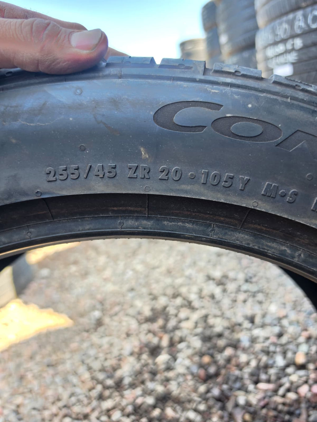 255/35ZR20 Single (1 Used Tire)  Continental ContiSportContact