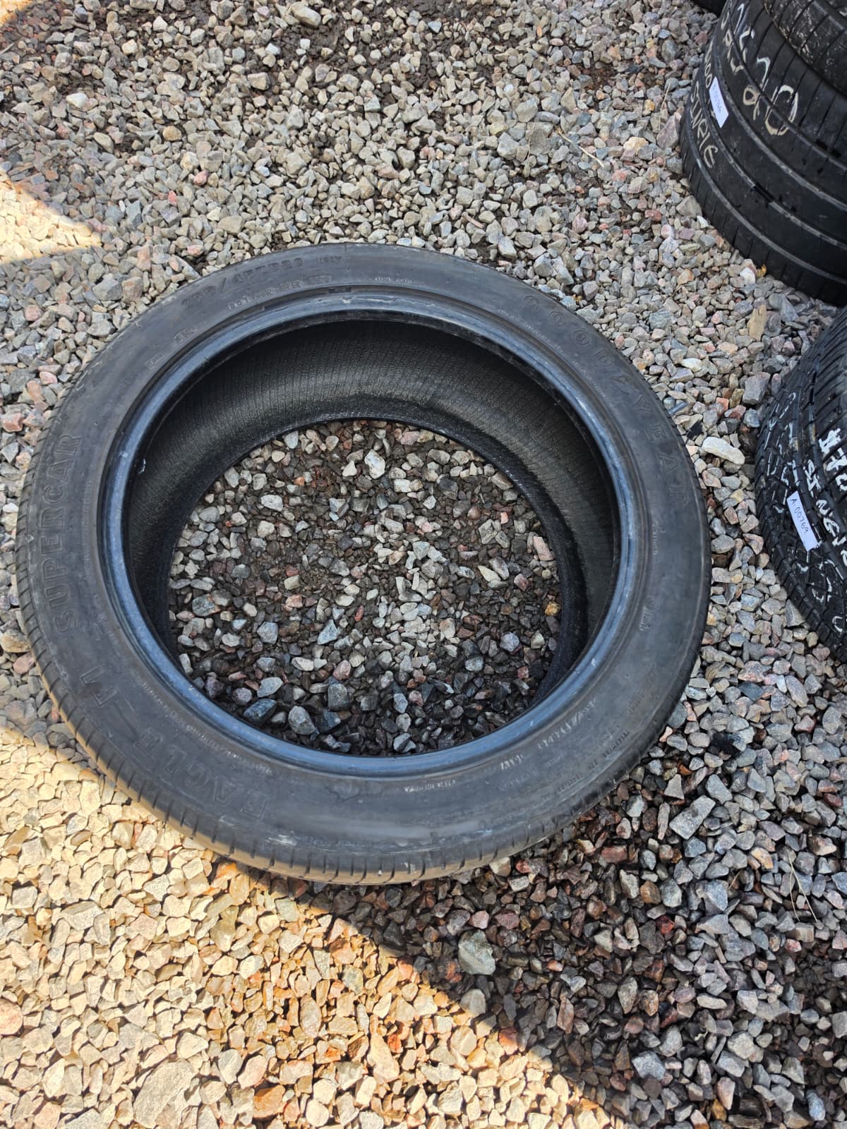 255/45R20 Single (1 Used Tire)   Goodyear Eagle F1