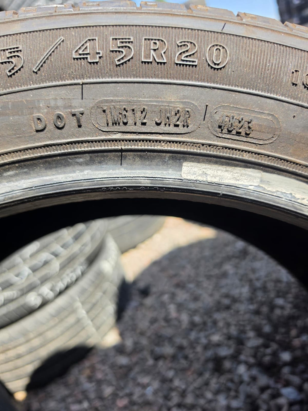 255/45R20 Single (1 Used Tire)  Goodyear  Eagle RS-A
