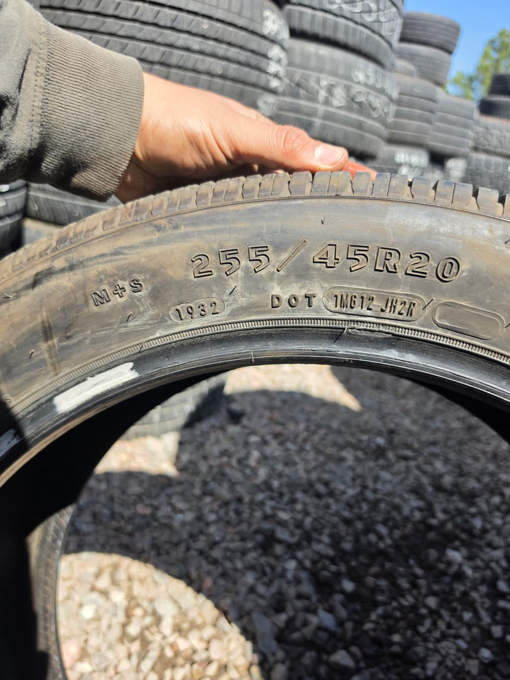 255/45R20 Single (1 Used Tire)  Goodyear  Eagle RS-A