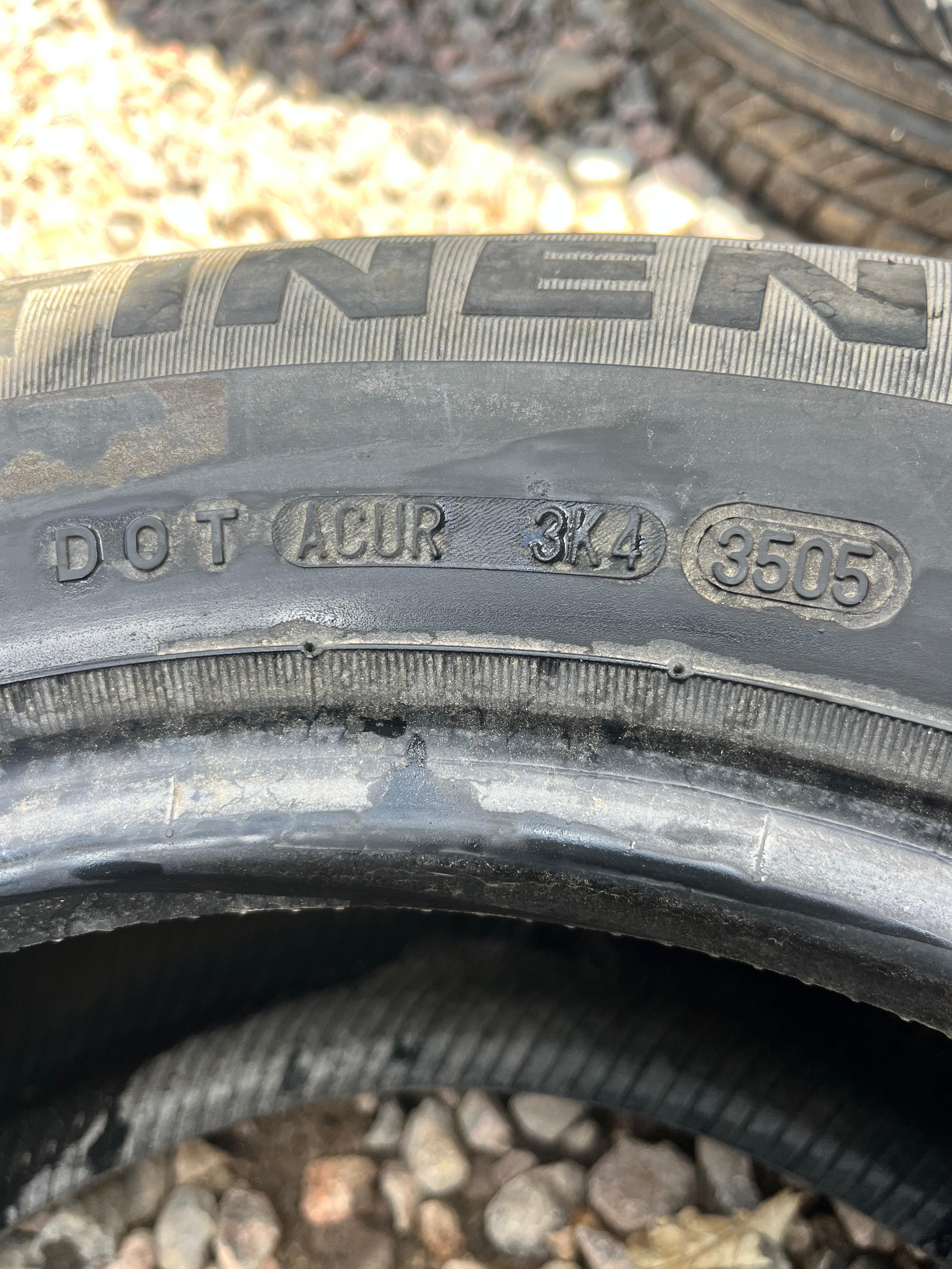205/65R15 Single (1 Used Tire) Continental Touring Contact AS