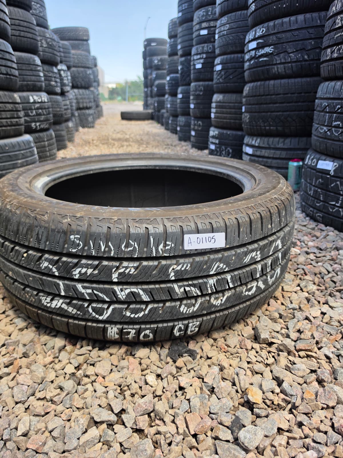 255/50R20 Single (1 Used Tire Yokohama YK-CTX