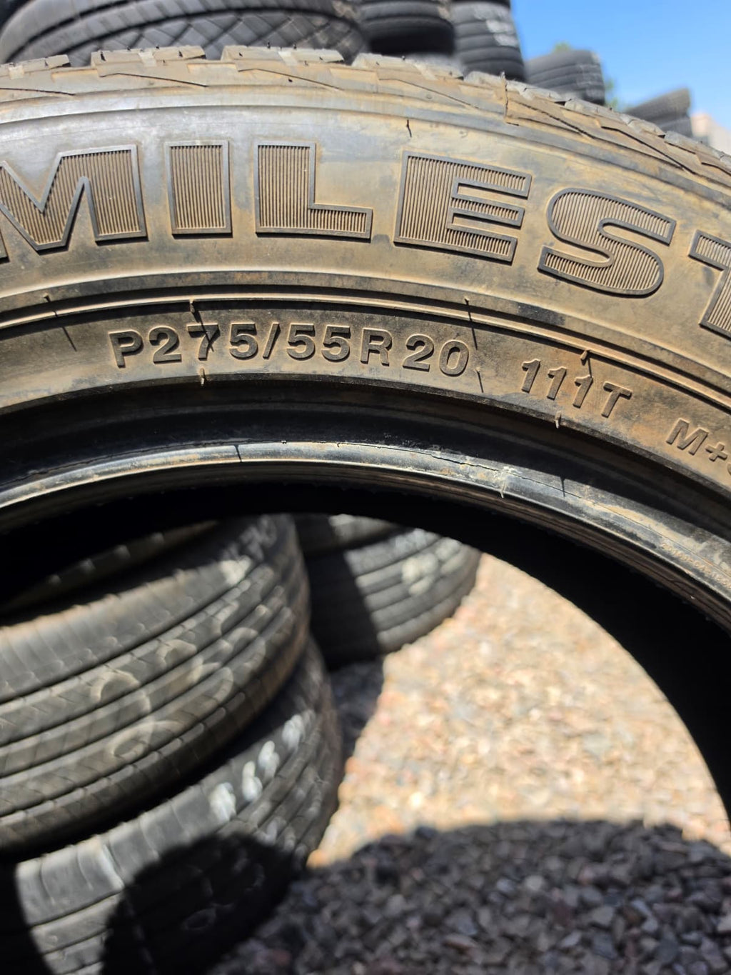 275/50R20 Single (1 Used Tire) MileStar Pataconia