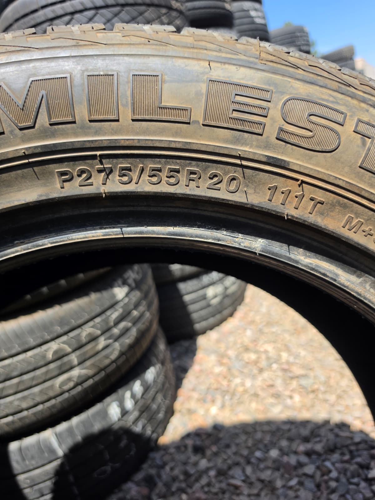 275/50R20 Single (1 Used Tire) MileStar Pataconia