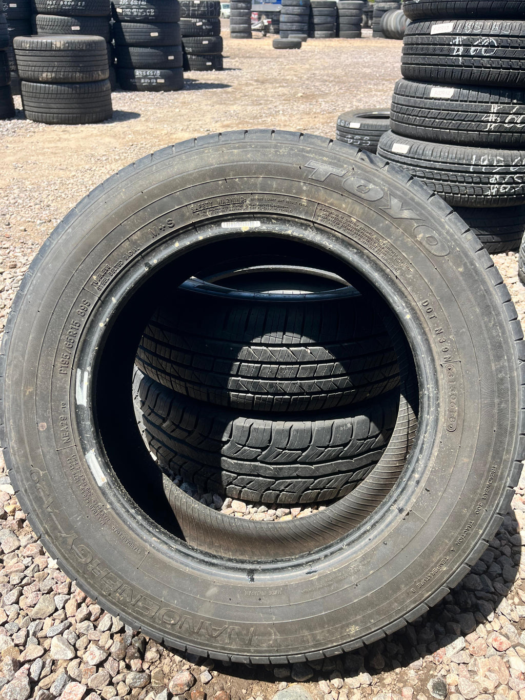 195/65R15 Single (1 Used Tire) Toyo Nano Energy A29