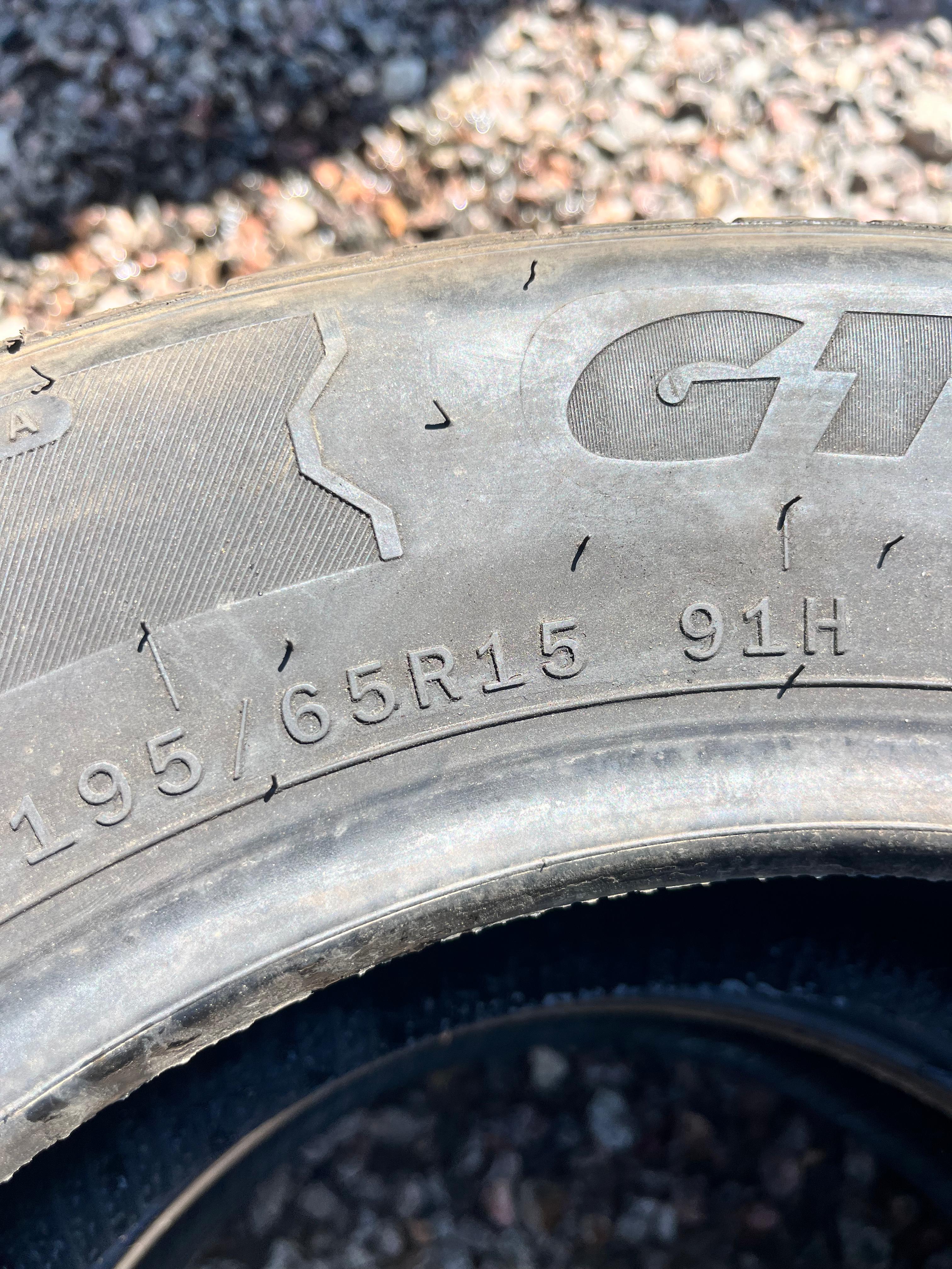 195/65R15 Single (1 Used Tire) Grit Master CTM HP 01