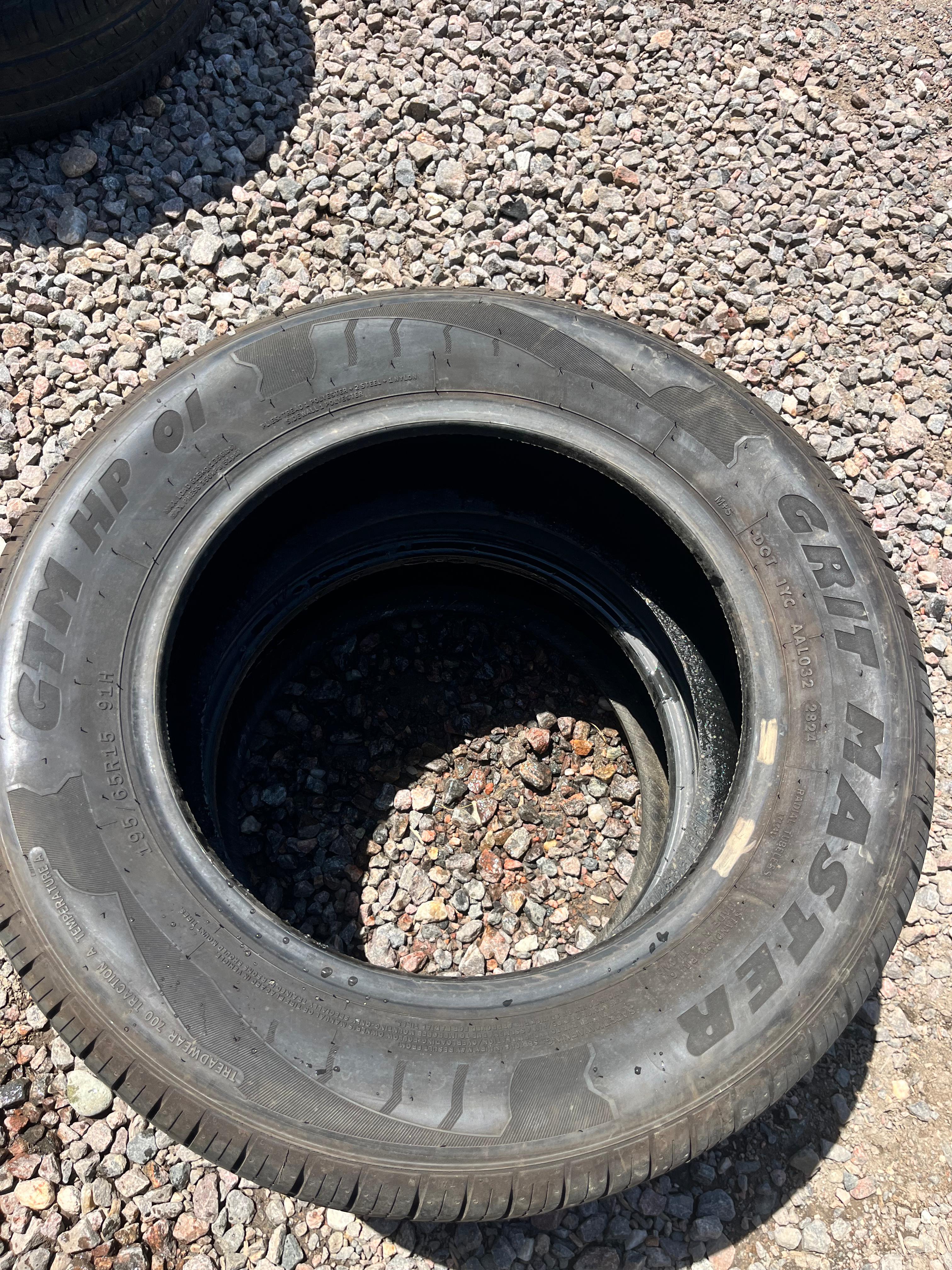 195/65R15 Single (1 Used Tire) Grit Master CTM HP 01