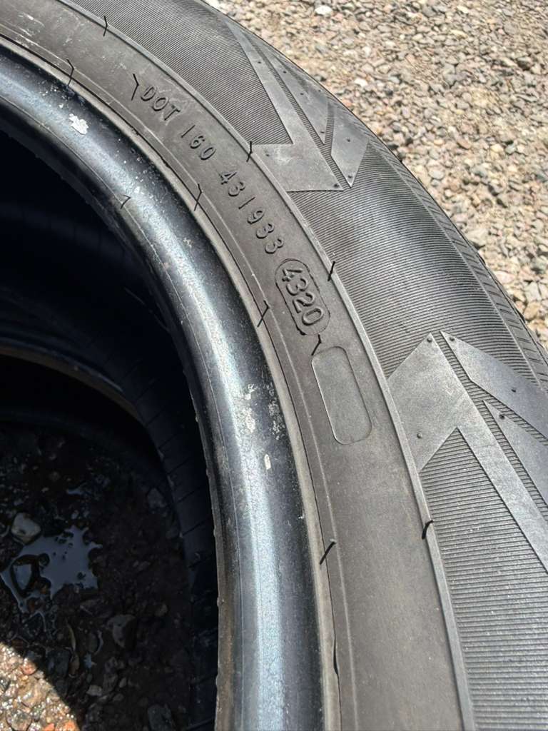 225/55R17 Pair (2 Used Tires)  Nokian Tyres Encompass AW01