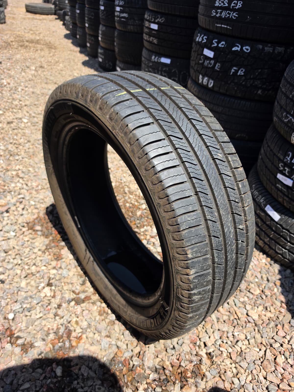 235/55R20 Single (1 Used Tire) Michelin Defender2