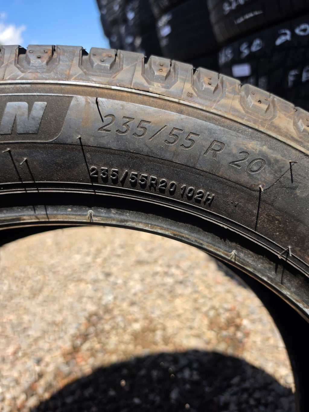 235/55R20 Single (1 Used Tire) Michelin Defender2