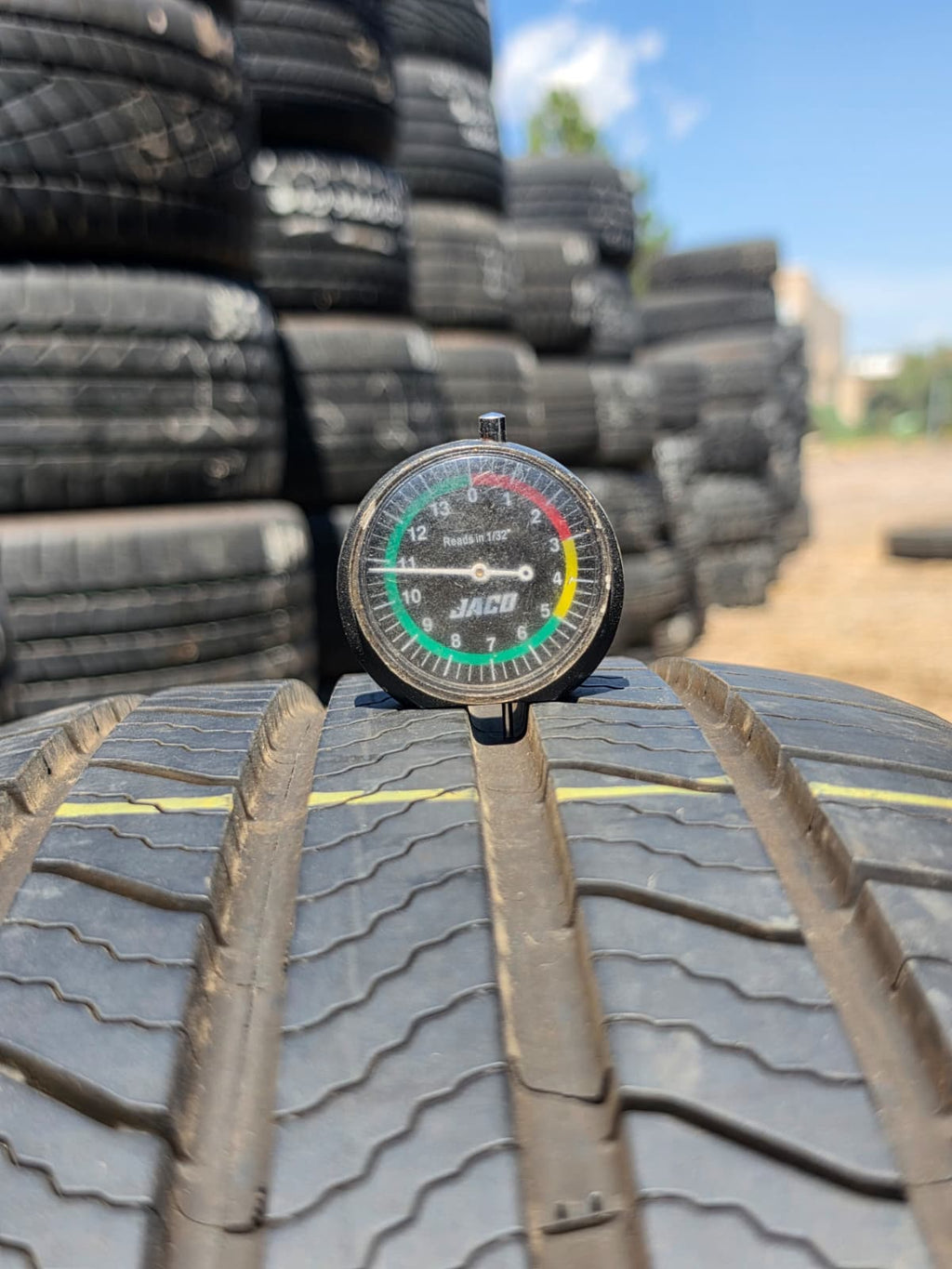 235/55R20 Single (1 Used Tire) Michelin Defender2