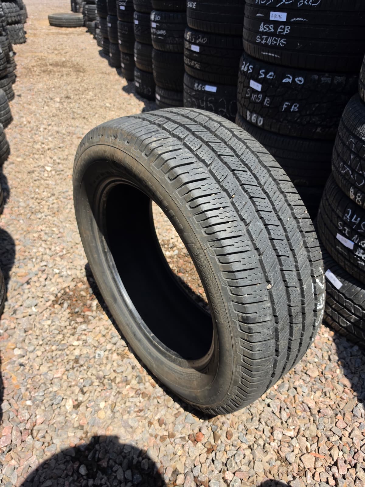 275/55R20 Single (1 Used Tire)  Michelin Defender LTX