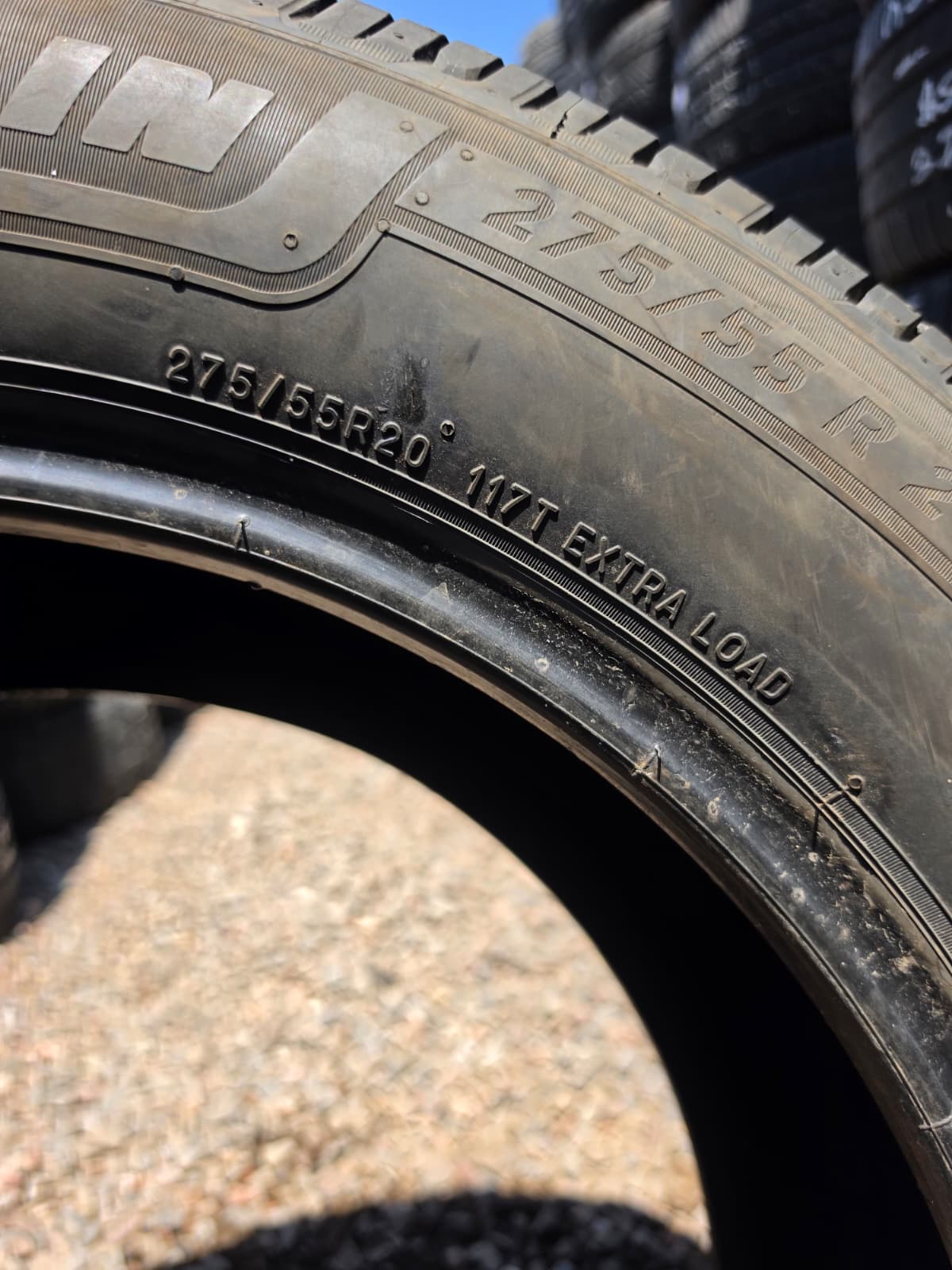 275/55R20 Single (1 Used Tire)  Michelin Defender LTX