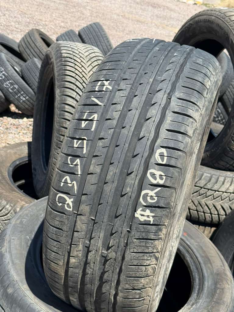 235/55ZR17 Set (4 Used Tires) Sailun Atrezzo SVA1