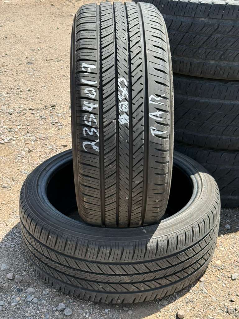 235/40R19 Pair (2 Used Tires) Yokohama YK-GTX