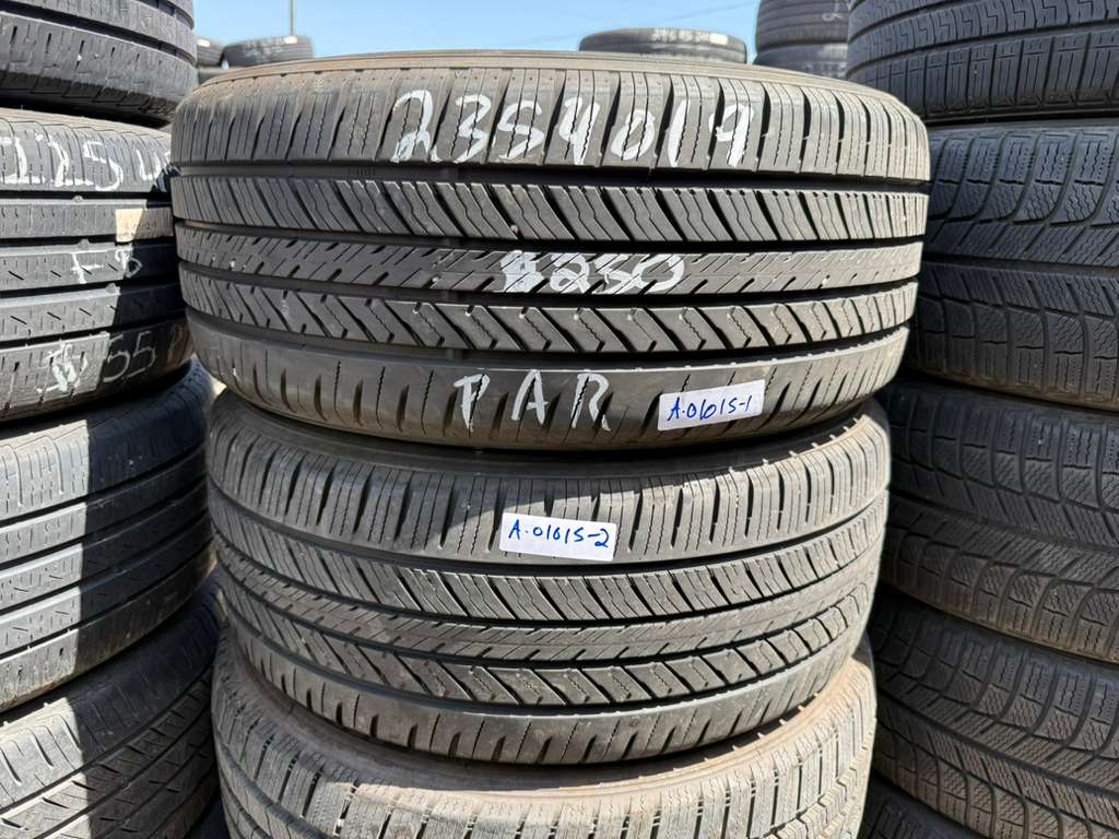 235/40R19 Pair (2 Used Tires) Yokohama YK-GTX