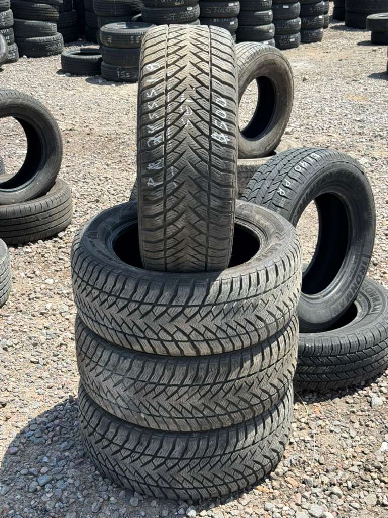 245/55R18 Set (4 Used Tires) Goodyear Eagle Enforcer