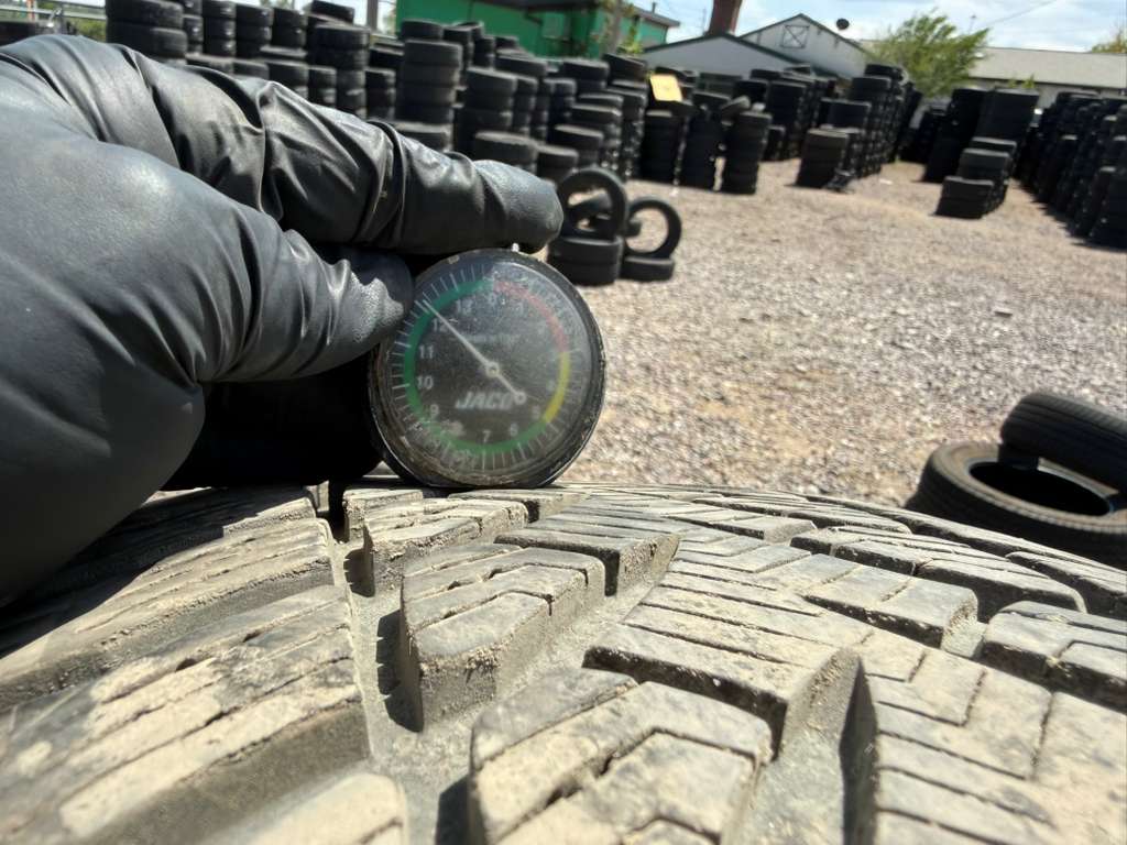 245/55R18 Set (4 Used Tires) Goodyear Eagle Enforcer