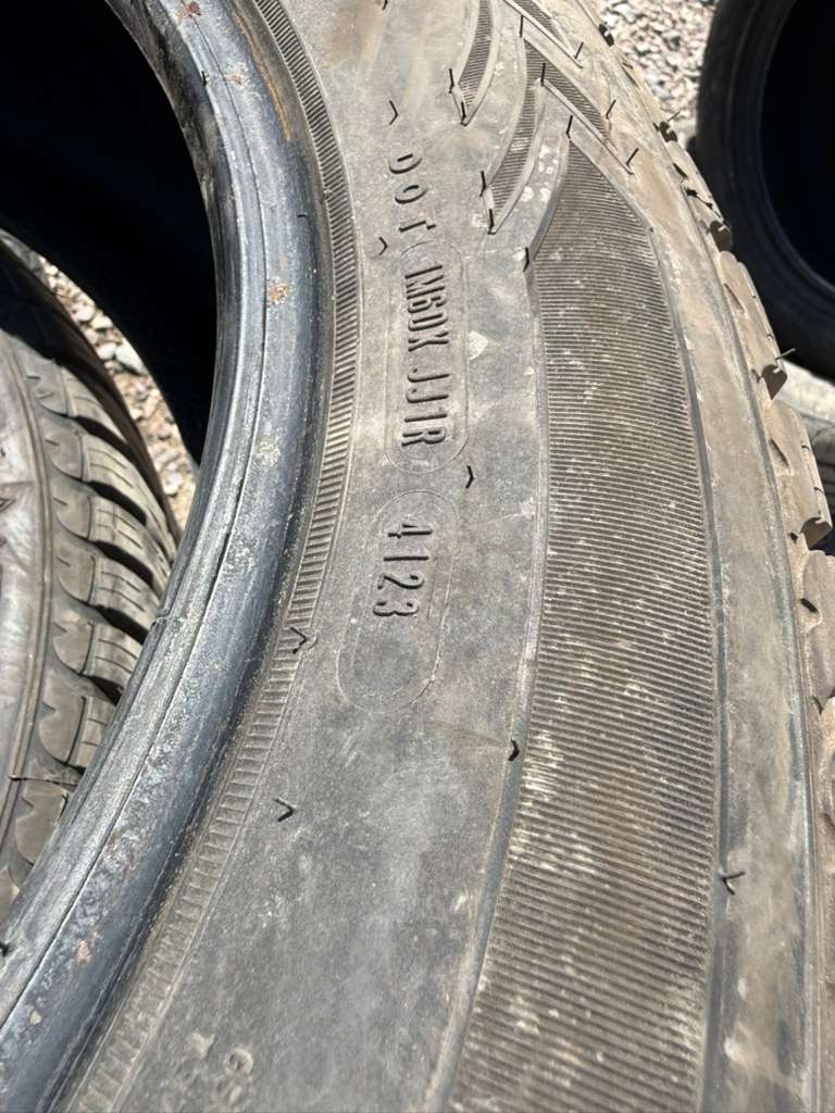 245/55R18 Set (4 Used Tires) Goodyear Eagle Enforcer