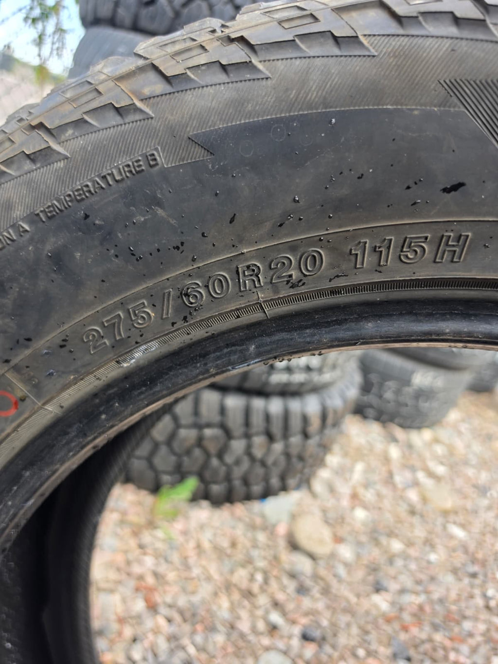 275/60R20 Single (1 Used Tire) Yokohama Geolander
